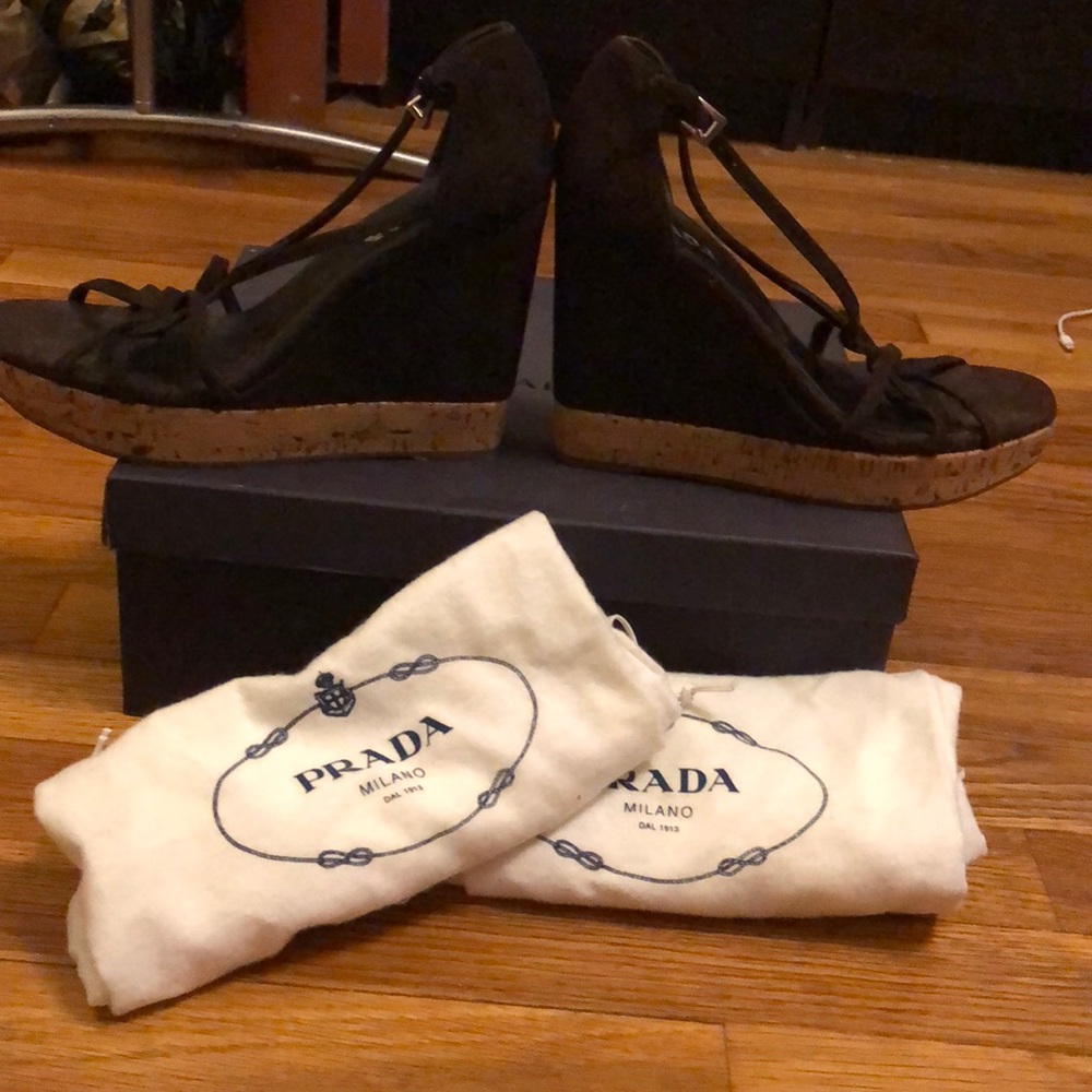 PRADA Wedges size 36, brand spanking new!!!!!! - Picture 3 of 4